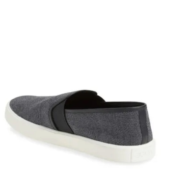 Vince Preston Casual Slip on Sneaker Dark Gray or Navy Blue - Picture 3 of 13